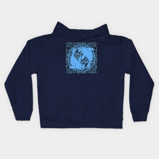 Yin and Yang Seals Kids Hoodie